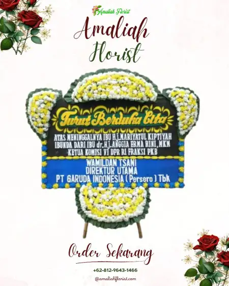 Papan Bunga Duka Aboy